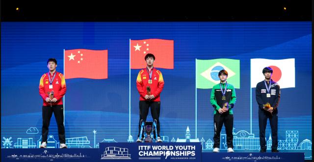 九游体育APP-14项豪取11金 乒乓世青赛中国队后备力量优势明显