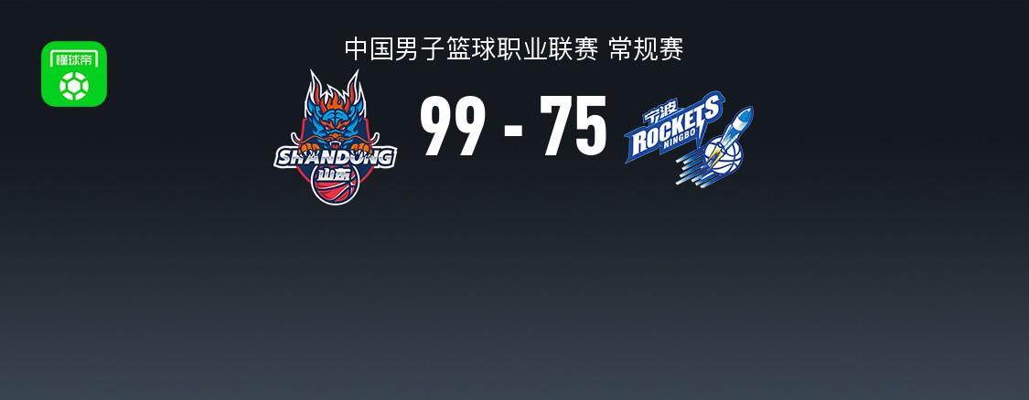 九游体育官网-CBA战报：山东99-75大胜宁波取CBA4连胜，迈尔斯-鲍威尔29+4+8